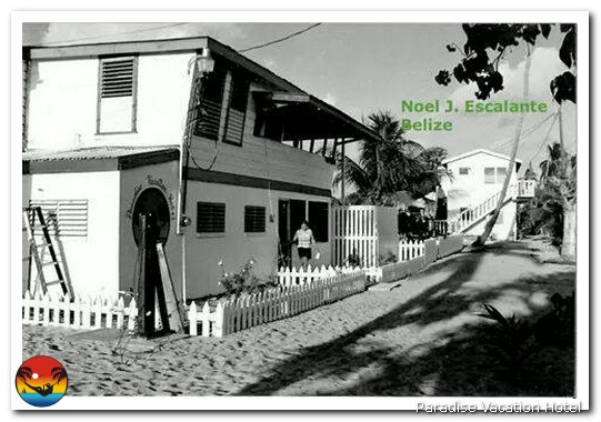 Black and white old hotel by Alan Stamm