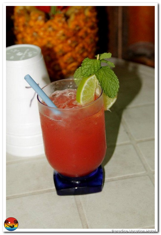 Refreshing drink by Alan Stamm